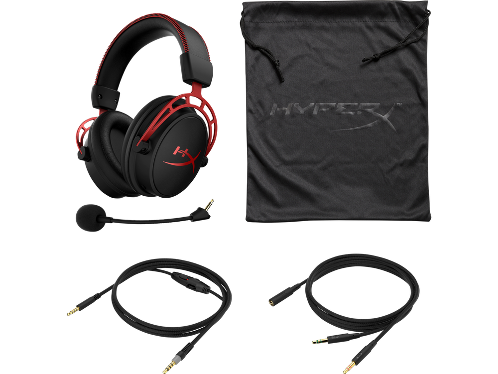 HyperX Cloud Alpha - Gaming Headset (Black-Red)