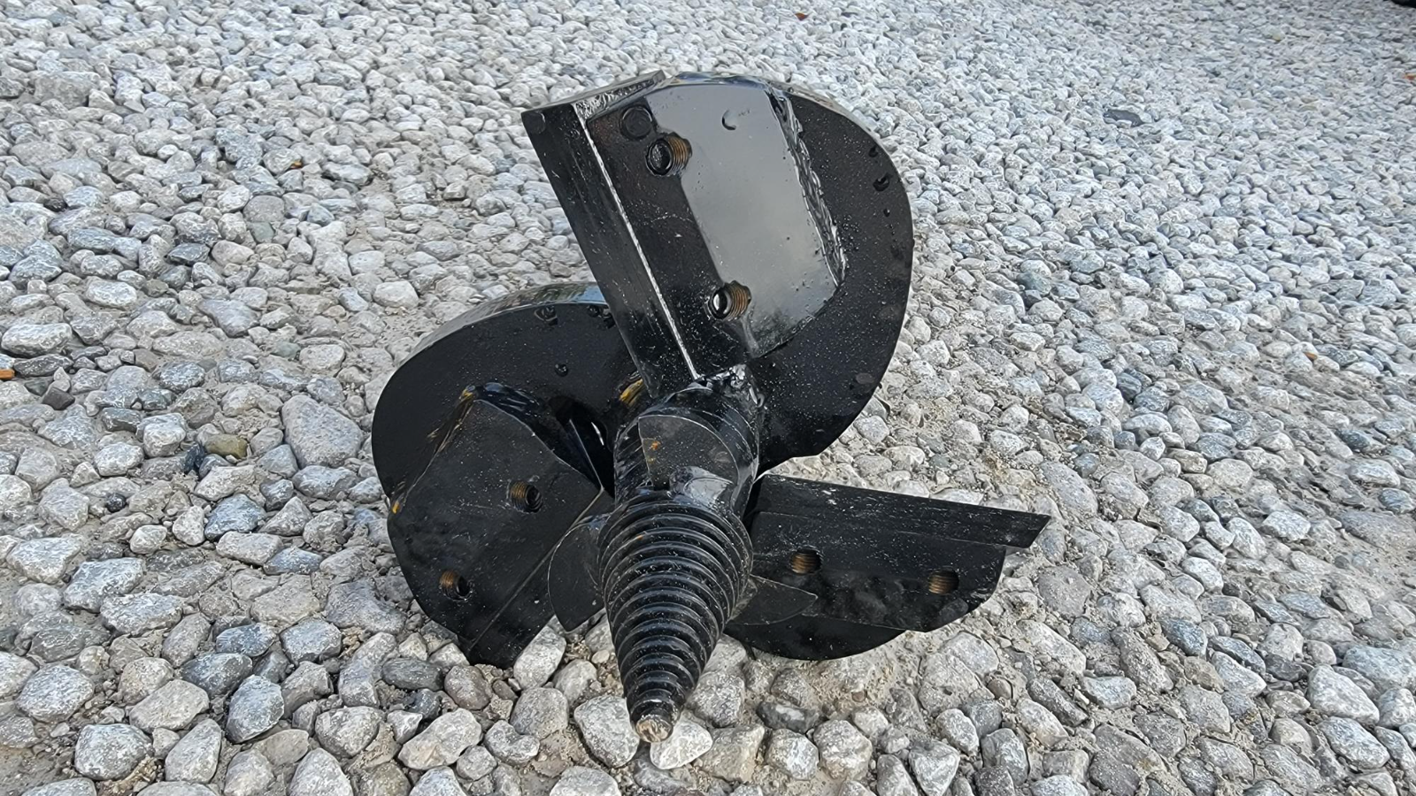 Danuser 10" Hex Stump Auger Planer With Steel Cutting Blades and Pilot 190127