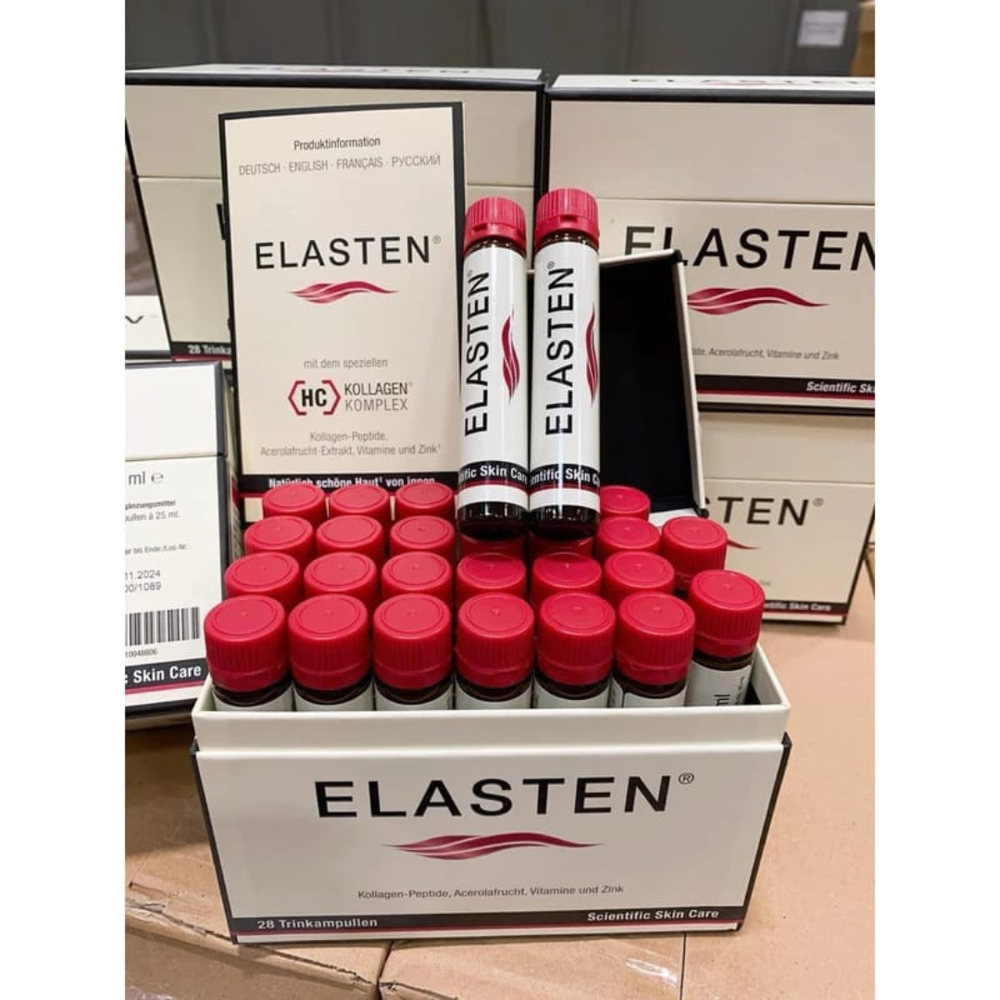 [ ELASTEN ] Germany Elasten Drinking Collagen with 28 tubes Hydrolyzed Collagen