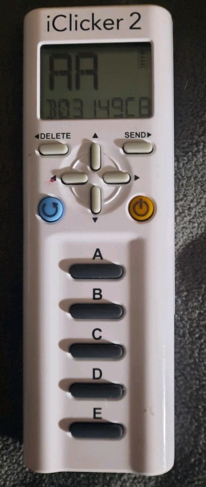 iClicker 2 Classroom Response Student Remote Tested