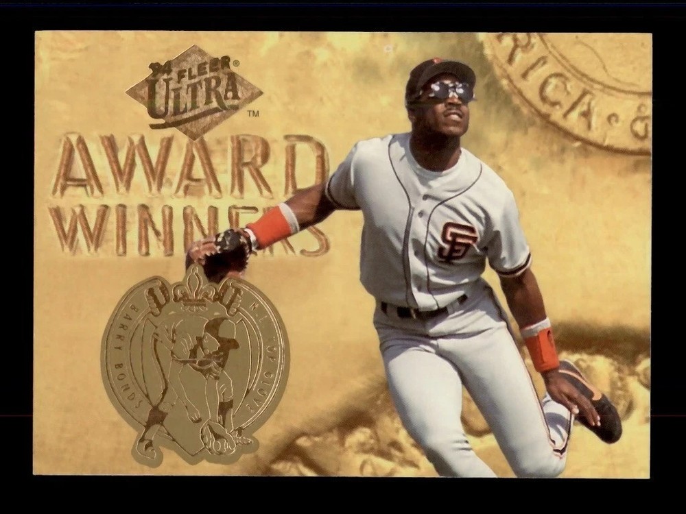 !!!     BARRY BONDS  FLEER ULTRA  INSERT  BASEBALL CARD $$