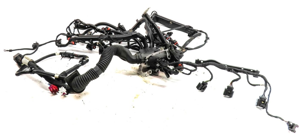 2008 PORSCHE CAYENNE (957) 4.8L TURBO (M48.51) ENGINE MOTOR WIRE WIRING HARNESS
