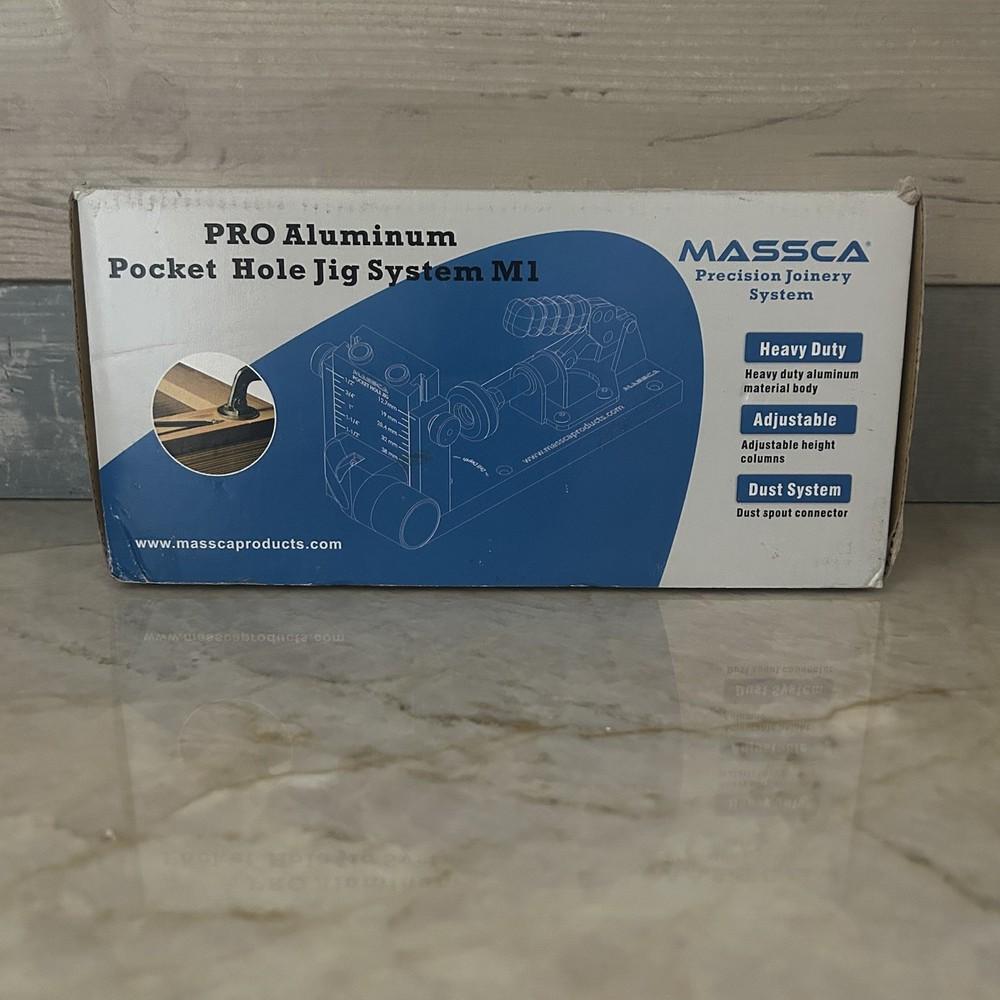 Massca M1 Aluminum Pocket Hole Jig System
