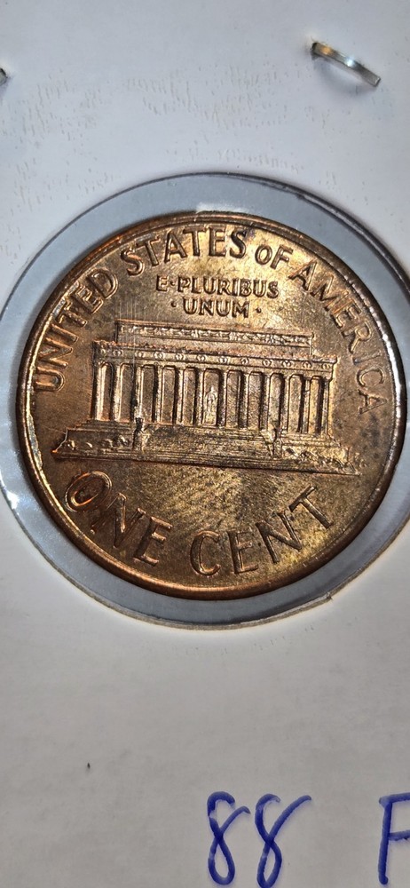 1989 Lincoln Cent With 1988 F.G.!!