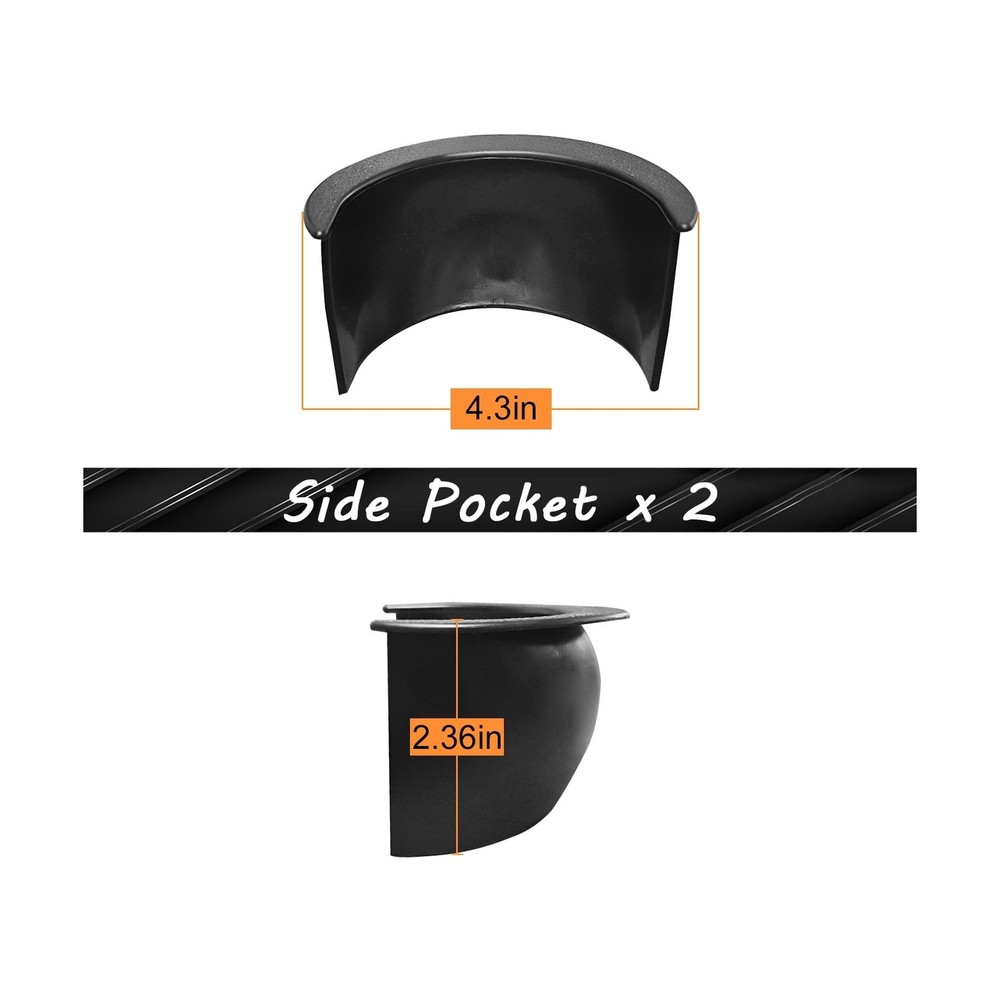 Pool Table Pocket Liners 6 Pc Billiards Liners Replacements 4 Corner 2 Side P...