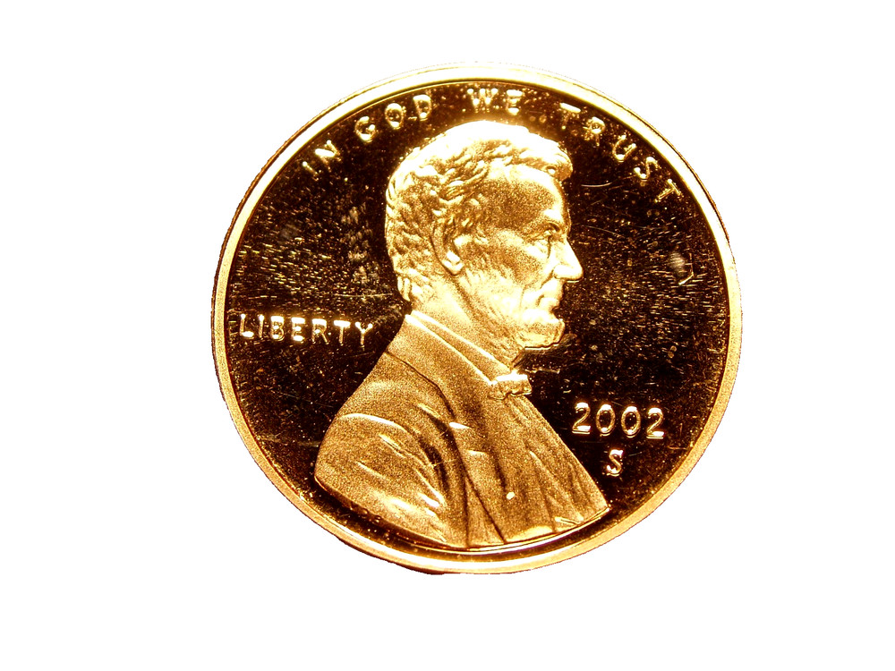 2002-S  LINCOLN MEMORIAL PROOF CENT #1