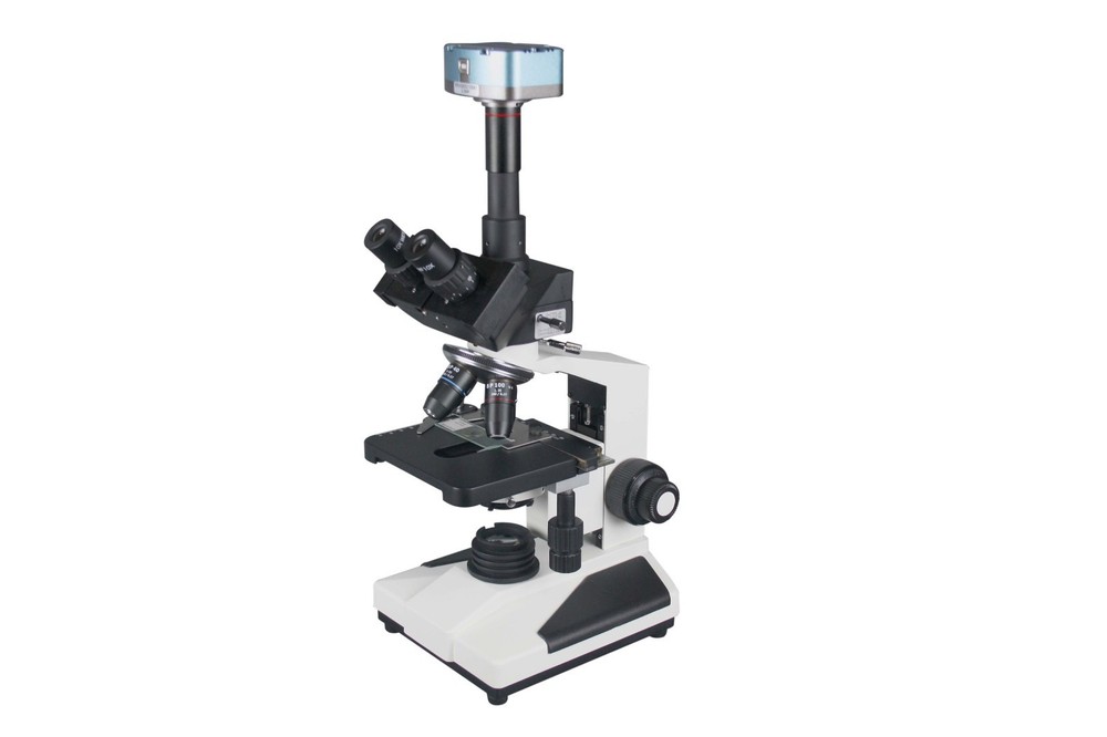 2000x Professional Research Trinocular Microscope 3Mp Camera Measuring Software