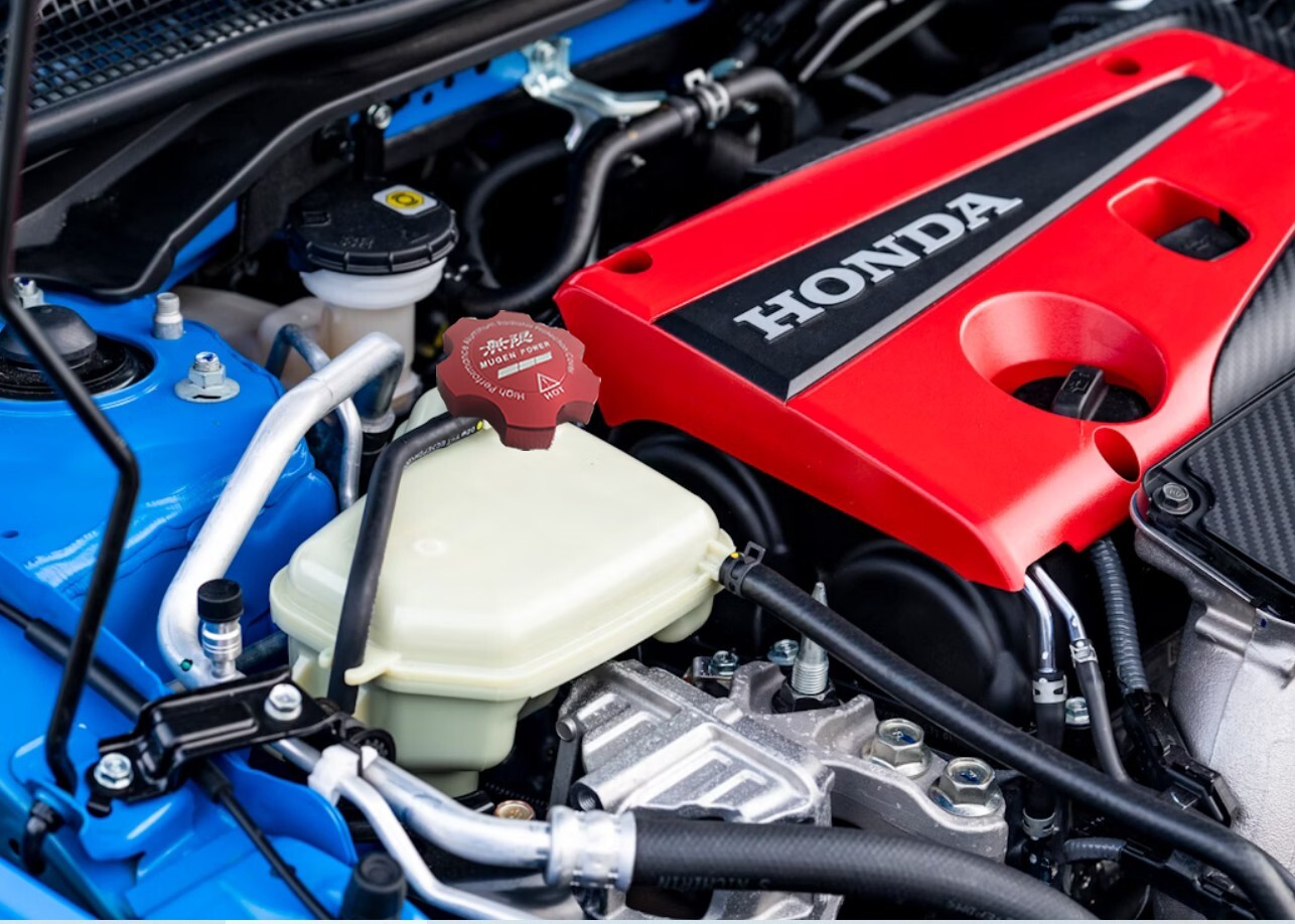 MUGEN JDM CHROME RADIATOR CAP COVER for HONDA CIVIC ACURA ACCORD CR-V S2000 SI R