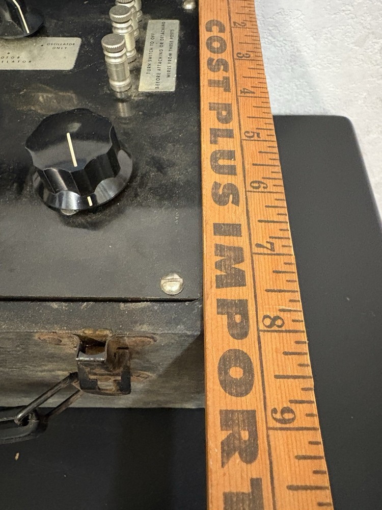 Instructograph Electronic Training Unit Signal Generator Morse Code Tester AS IS