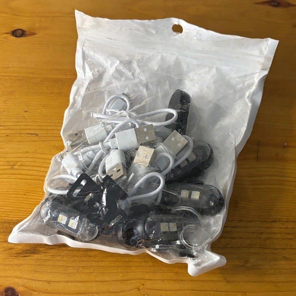 USB LED Lights Pack of 8