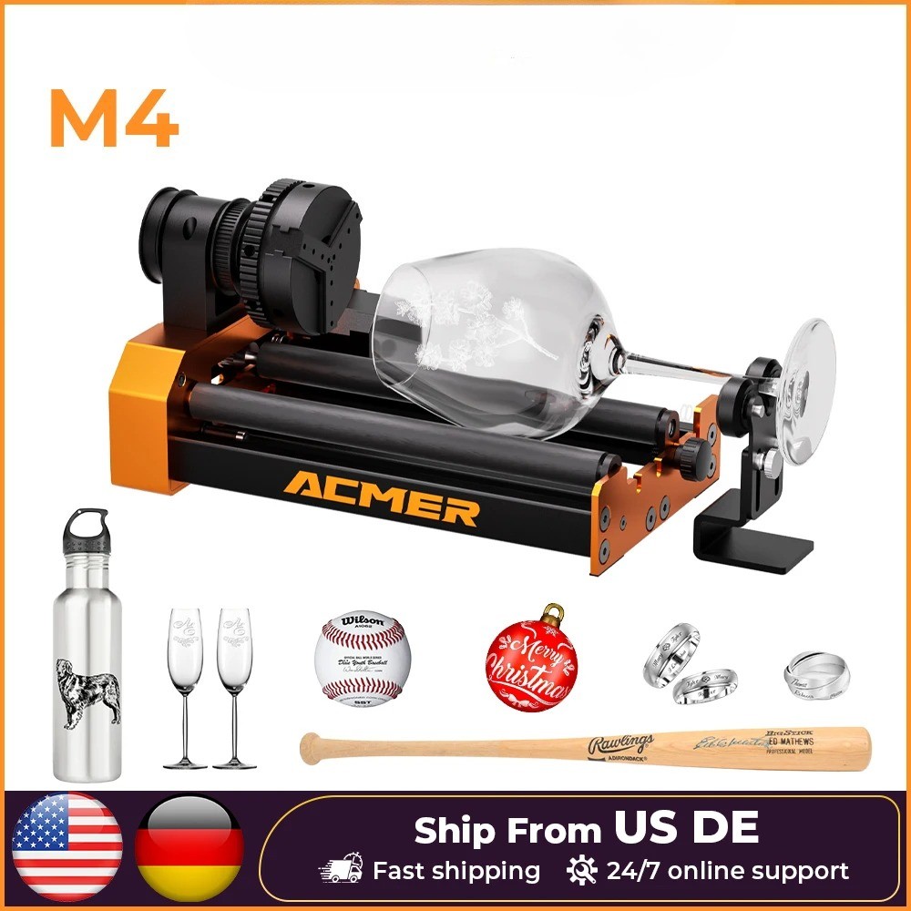 M4 Chuck Rotation Module 4th Axis Rotary Y Axis Clamp Diameter Curved Surface
