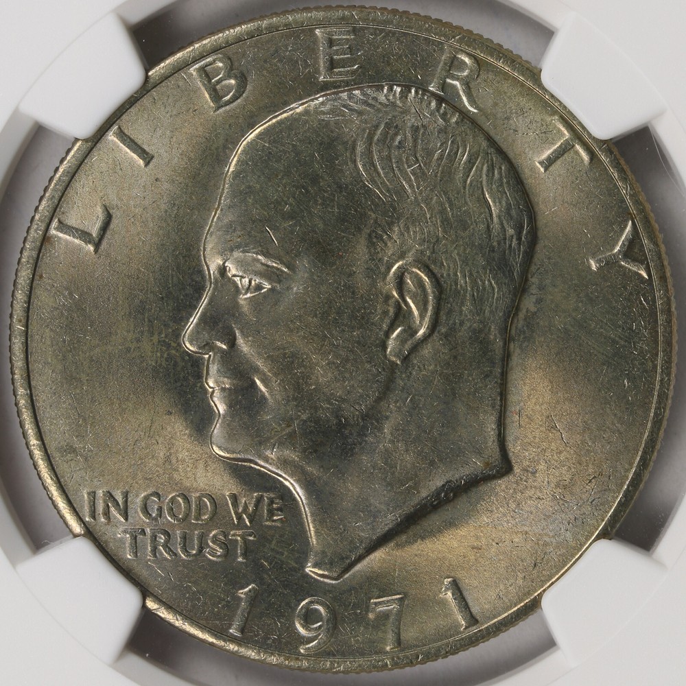 1971 Eisenhower Dollar Ike $1 NGC MS65