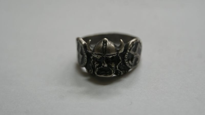 GERMAN WWII VIKING Division SILVER 800 RING
