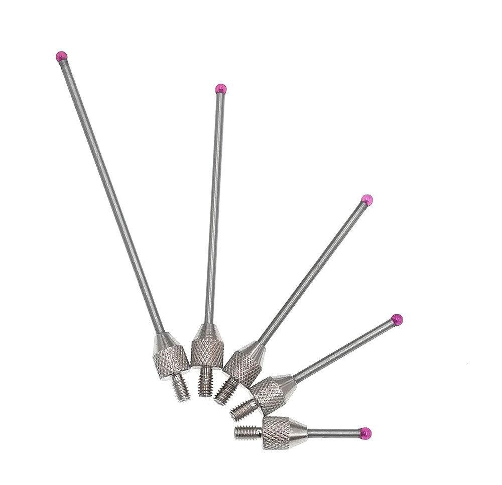 Ruby Ball Contact Points Height Gauge Dial Indicator 2 mm M2.5 Depth Measuring