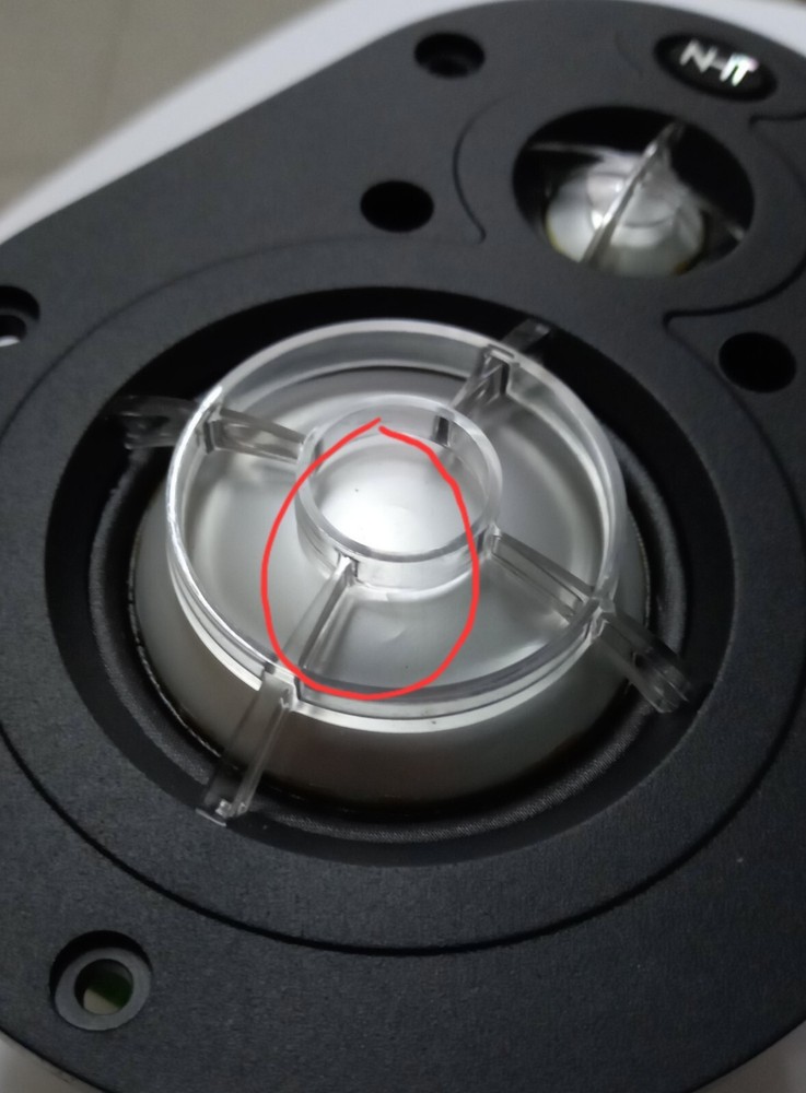 A New NHT Classic Anodized Aluminum Diaphragms Midrange Module