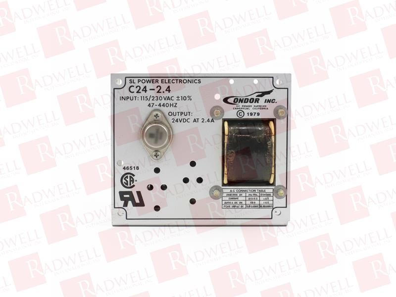 SL POWER ELECTRONICS C24-2.4 / C2424 (USED)
