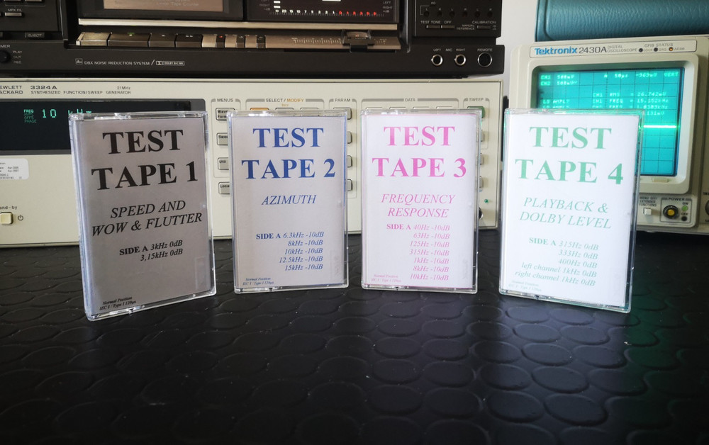 PROFESSIONAL CALIBRATION TEST TAPE KIT - ALL FREQUENCY