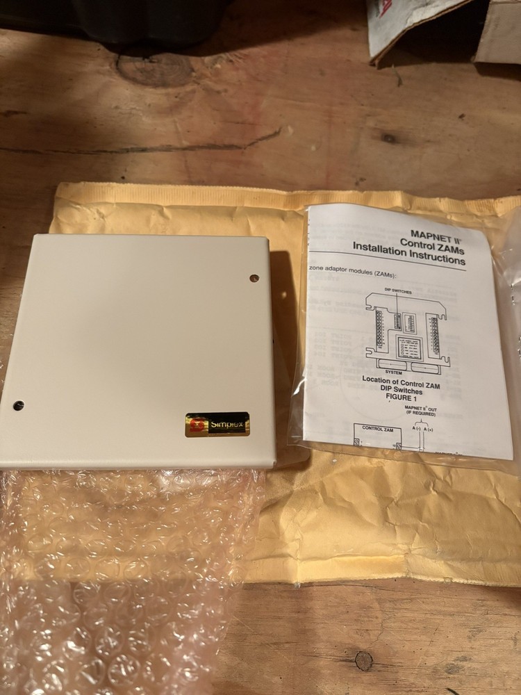 NEW SIMPLEX FIRE ALARM MODULE ASSEMBLY 2190-9163 MAPNET II CONTROL ZAM