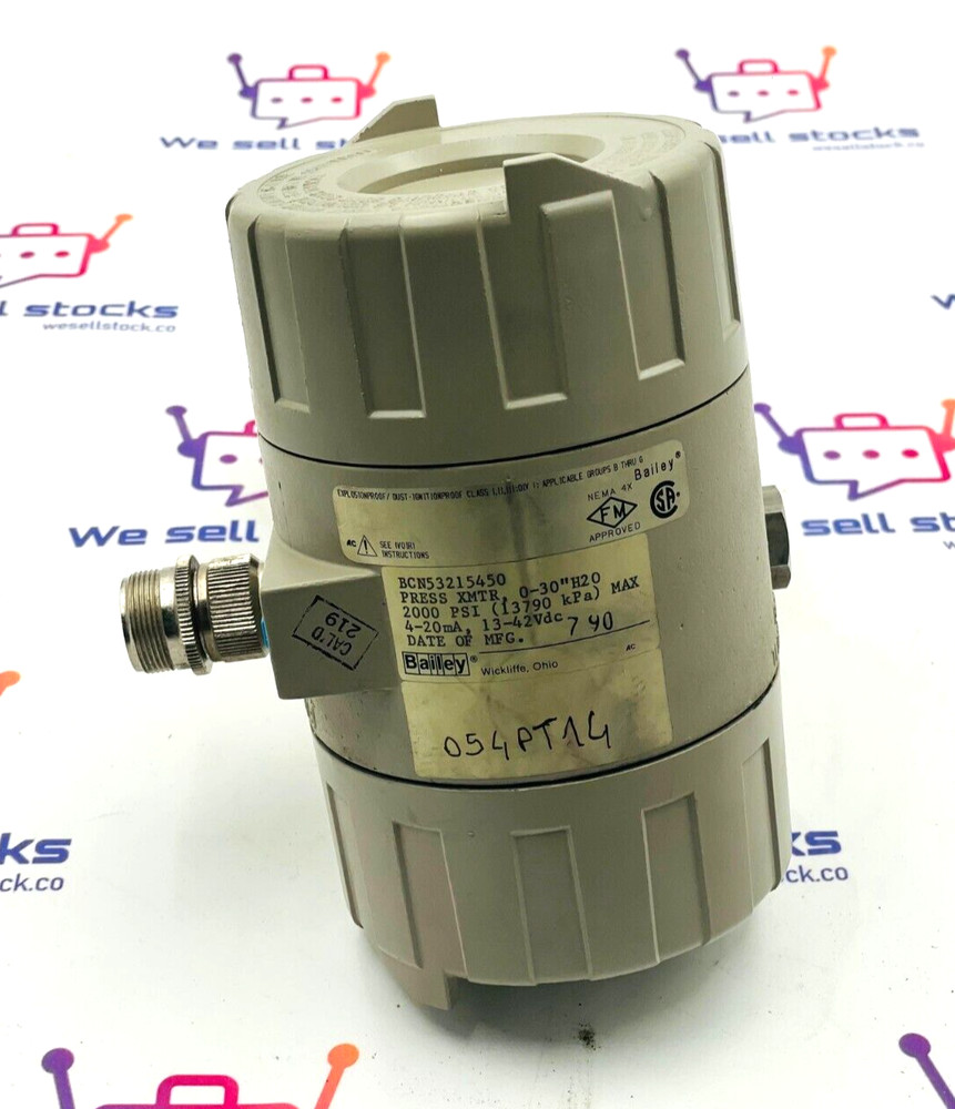 BAILEY BCN53215450 Pressure Transmitter
