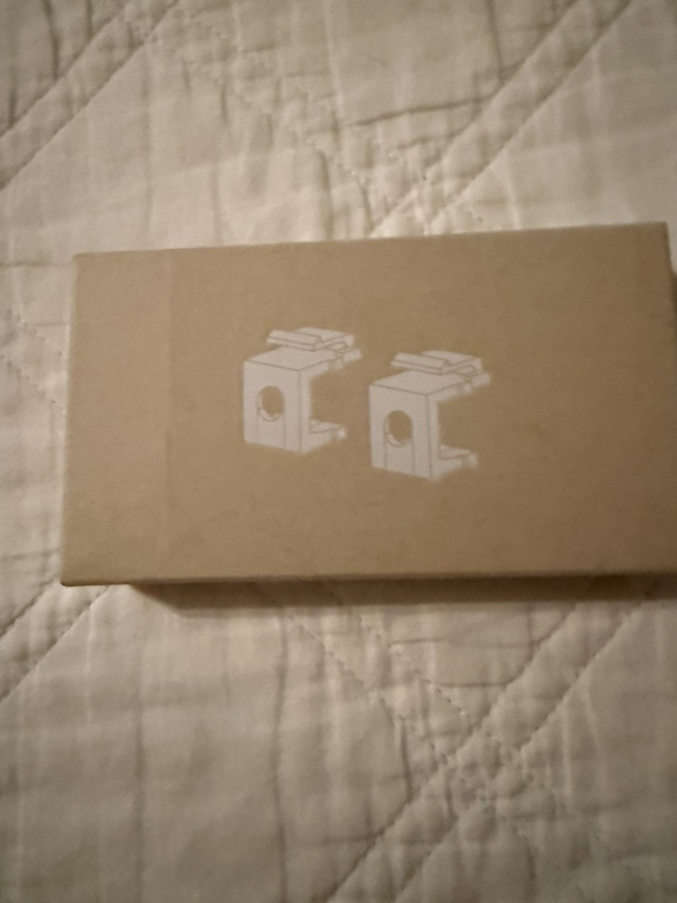 Ubiquiti Keystone Blank Insert Passthrough 12 Pack