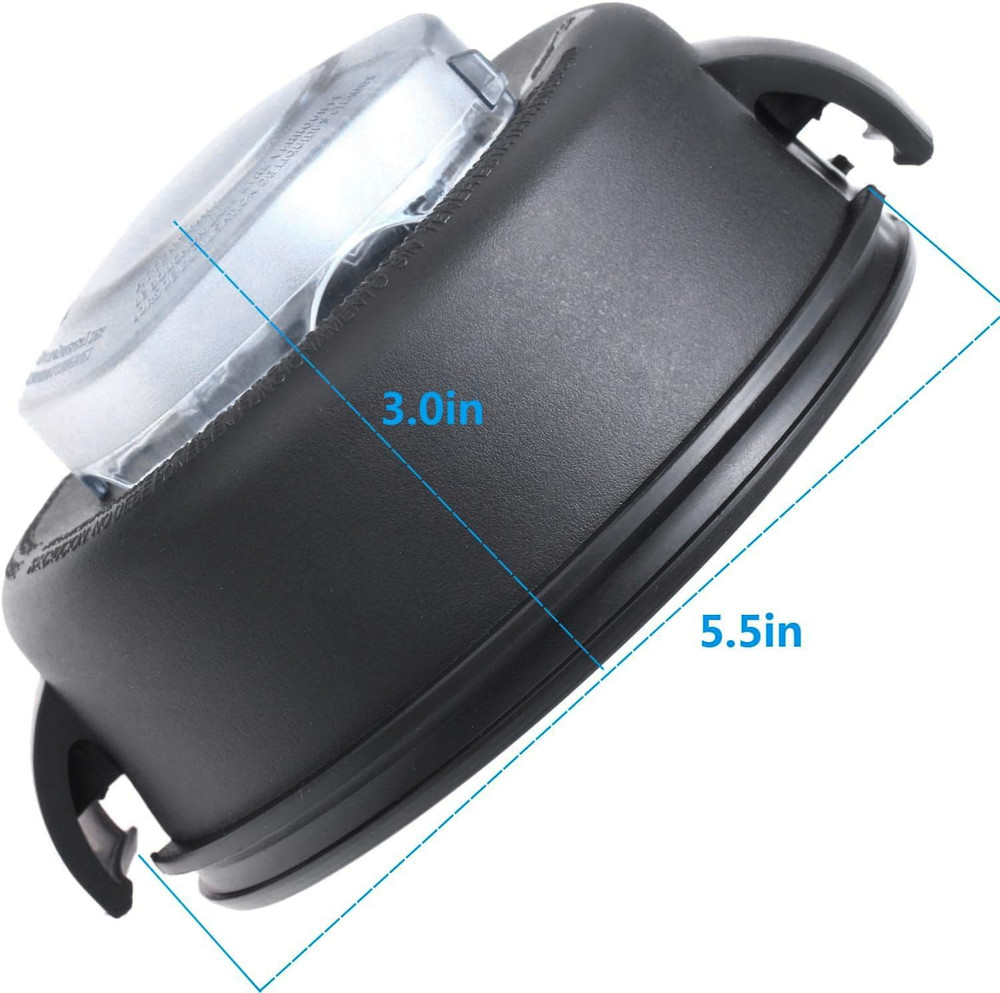 2-Part Lid and Plug Compatible with 5200 & 5000, Blender Replacement Lid Repl...