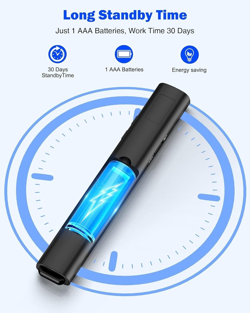 USB Type C Presentation Clicker with Red Light Presenter Remote Pointer *NOB