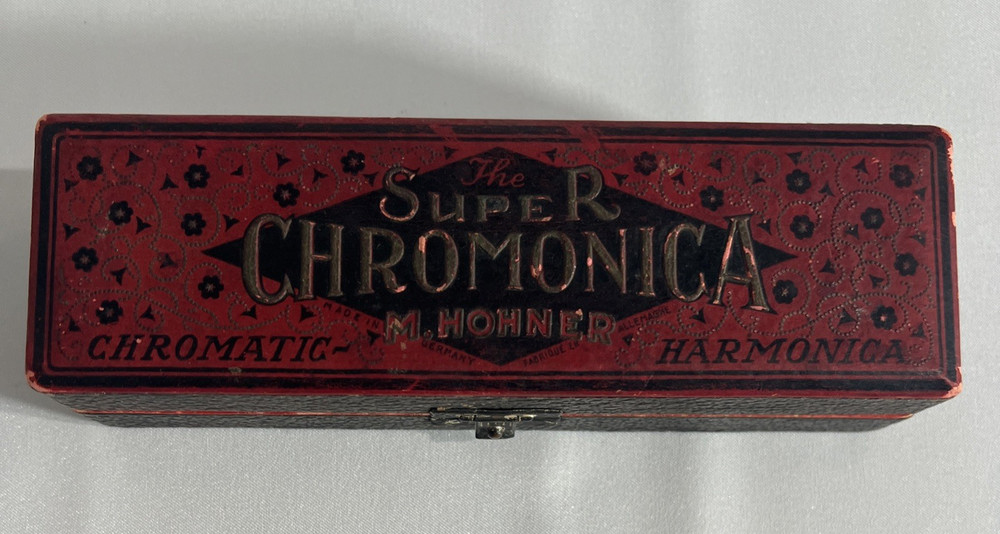 M. Hohner The Super Chromatica "C" w/Red Case