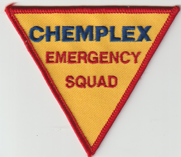 Chemplex TX Emergency Squad patch shipped from Australia