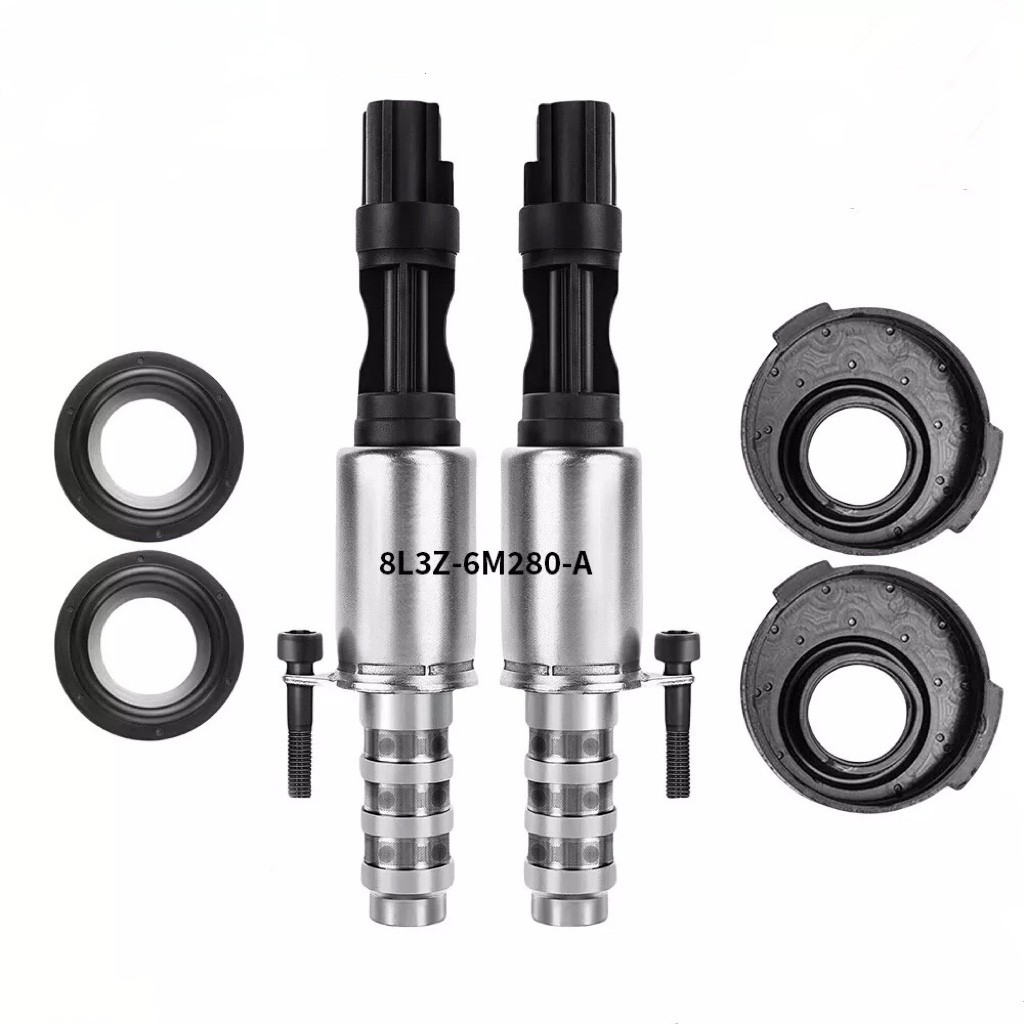 2PC OEM for Ford Solenoid 8L3Z-6M280-B VCT For 04-10 F-150 Expedition 4.6L 5.4L