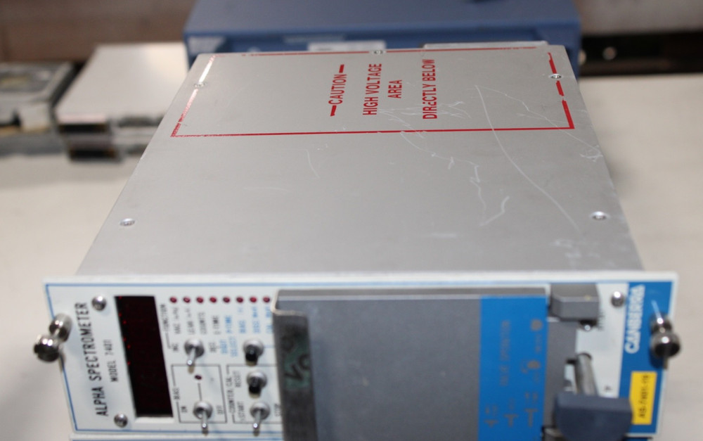CANBERRA ALPHA SPECTROMETER 7401 NIM BIN MODULE