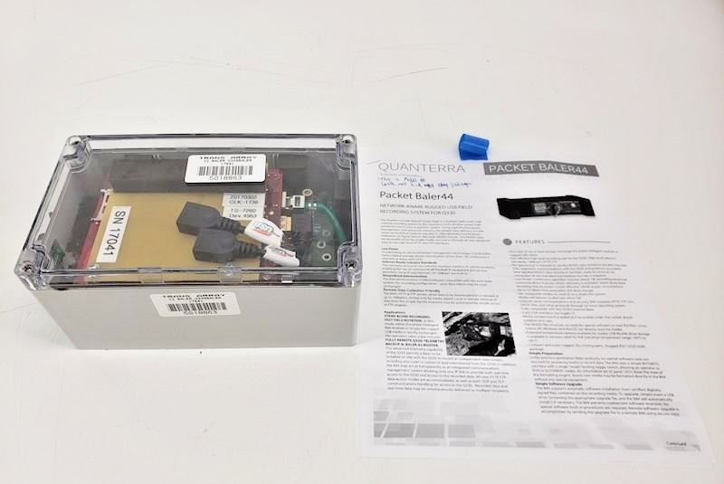 Quanterra B44 Packet Baler Trans Array Seismic Data Logger