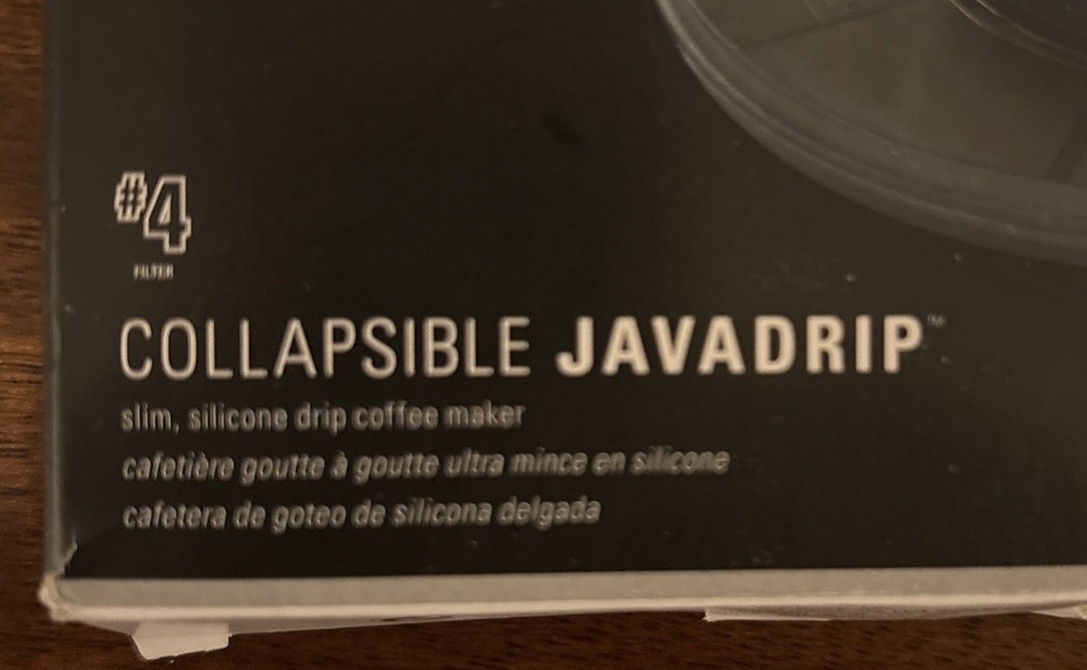 GSI Outdoors Pour-Over Java Drip Travel Coffee Maker Collapsible Ultralight