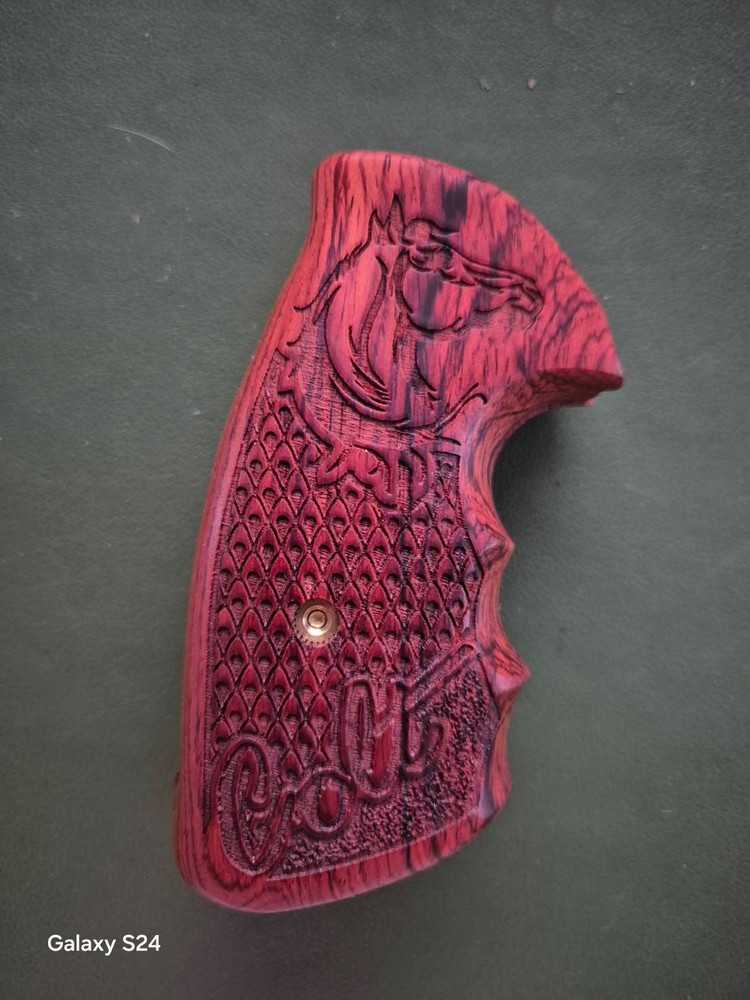 Colt Python grips Old or New E/I frame,Python re-designed 2020,Handmade Thailand