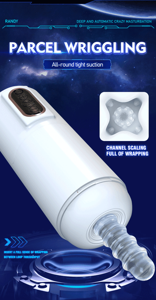 Automatic Male Masturbator Cup Thrusting & Sucking Vibrating Heating Lubricants