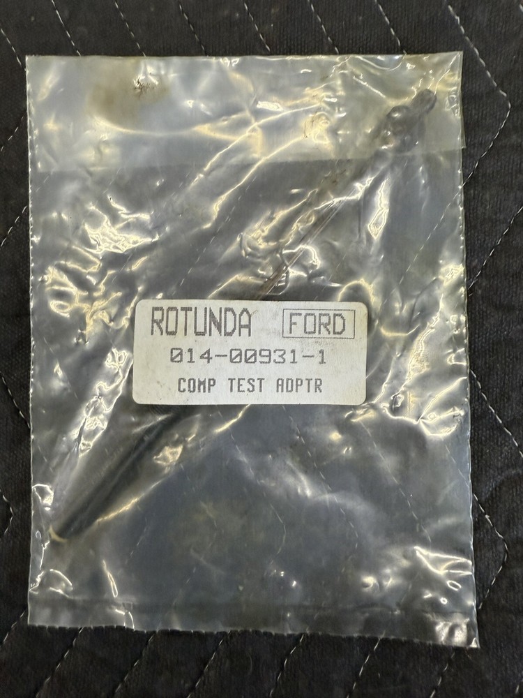 Ford Rotunda 014-00931-1 Compression Test Adapter