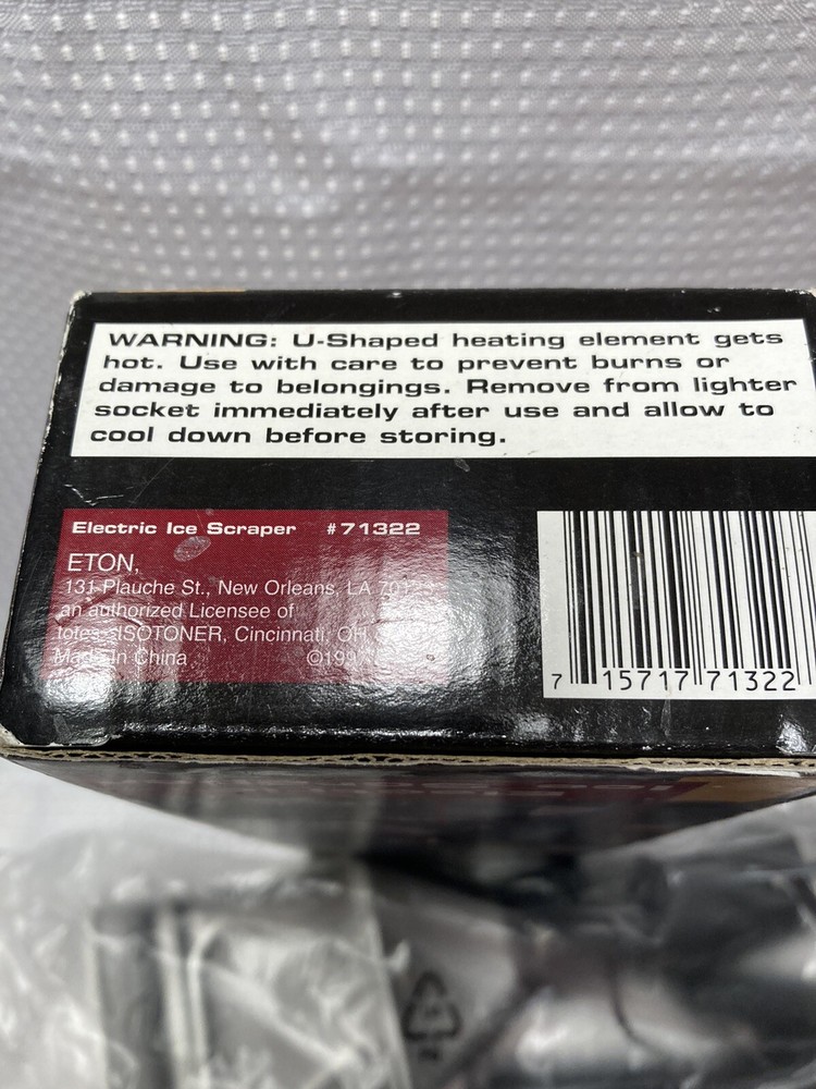 Totes electric ice scraper new sealed