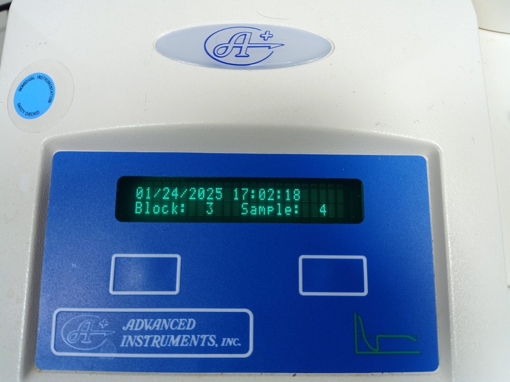 Advanced Instruments Model 3320 Micro Osmometer Single Sample w/DPU-414 Printer