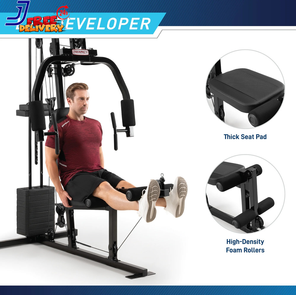 100 Lbs Stack Home Gym Dual-function Heavy-duty US ONLY