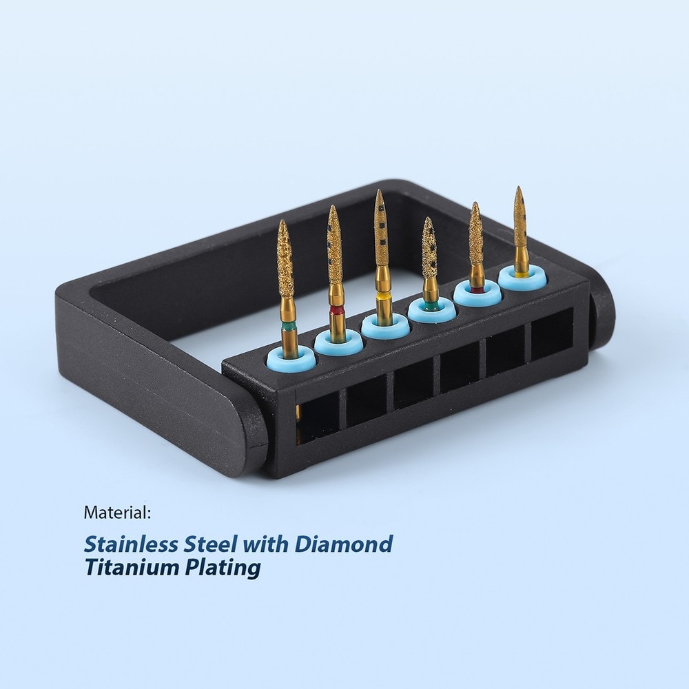 Dental BOPT Vertical Diamond FG Burs Biologically Oriented Preperation Technique