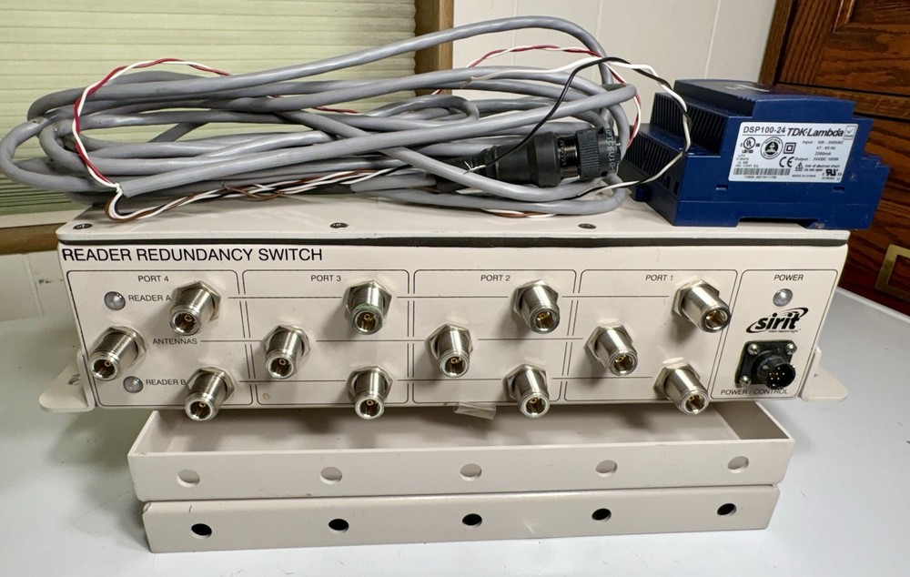 Sirit RRS-001 Reader Redundancy Switch Heavy Duty RFID Access Failover Control