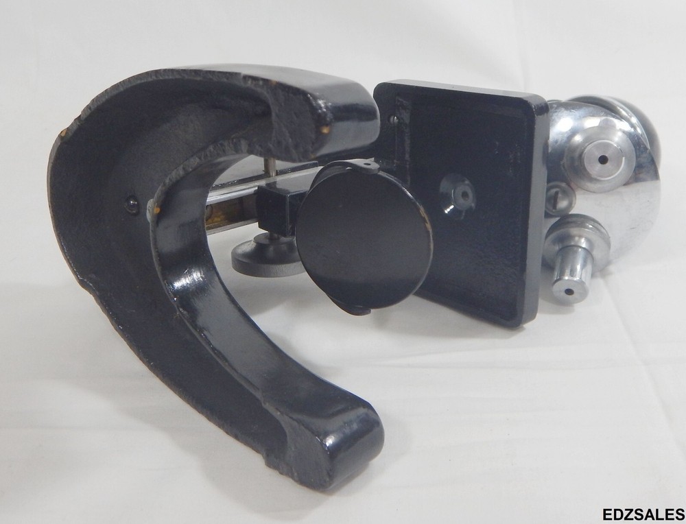 Unitron 300X Compound Microscope w/ 3 Objective Lenses