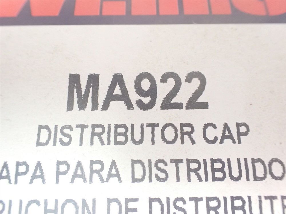 NEW Wells MA922 Distributor Cap (SS49)