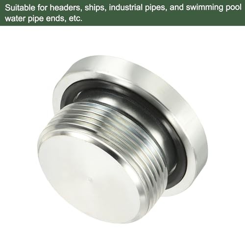 M30 x 1.5 Pipe Plug, Male Thread Internal Hex Head Socket Pipe Fitting Plug |