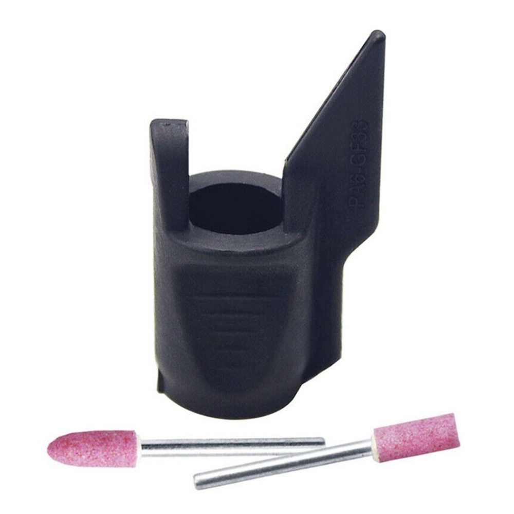 Drill Rotary Tool Lawn Mower/Chain Saws Blades Sharpening Attachment Kit