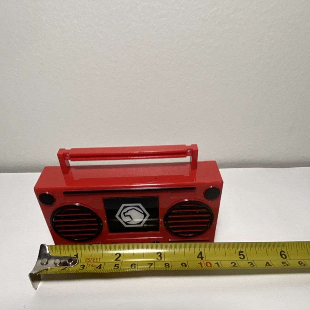 Matco Tools Bumpboxx Red Black Bluetooth Boombox with Headphone Jack