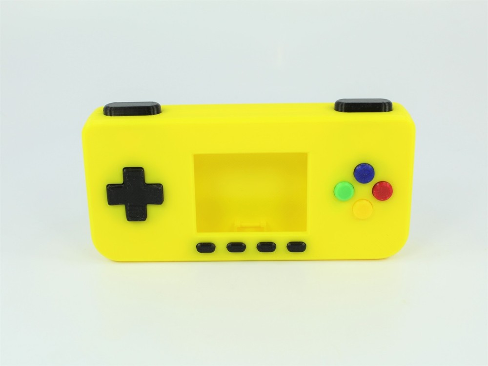 PiGRRL Zero YELLOW Game Boy Case Buttons Screws Washer Gameboy Raspberry Pi Zero