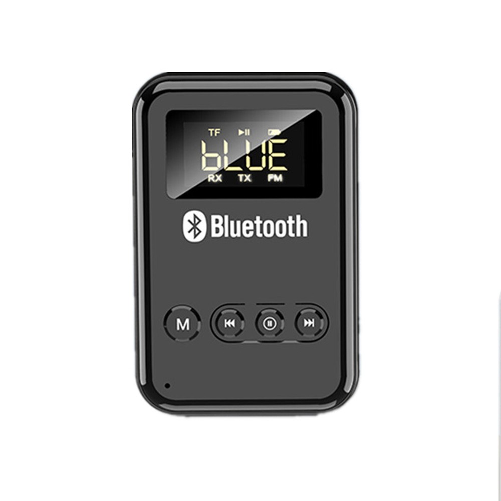 Bluetooth Wireless FM Transmitter Adapter Receiver for Car Audio Music Headphone