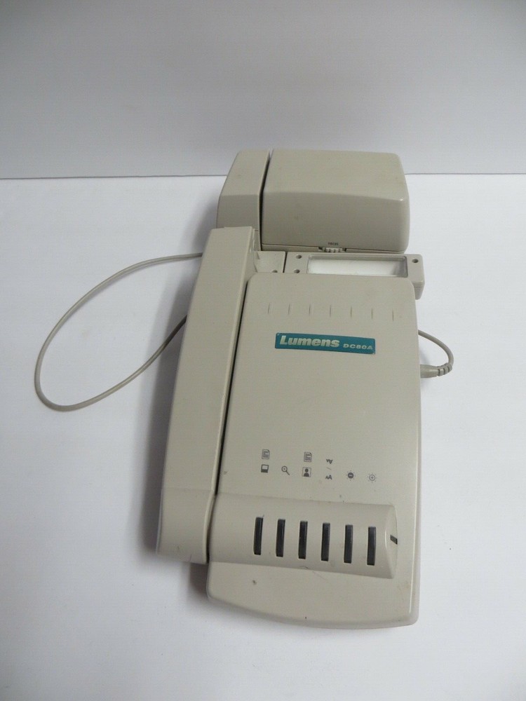 Lumens DC80A Portable Digital Presenter Color Document Camera with Extra Light