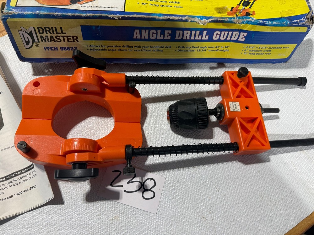 Drill Master Multi Angle Drill Guide Item #95622 (#238)