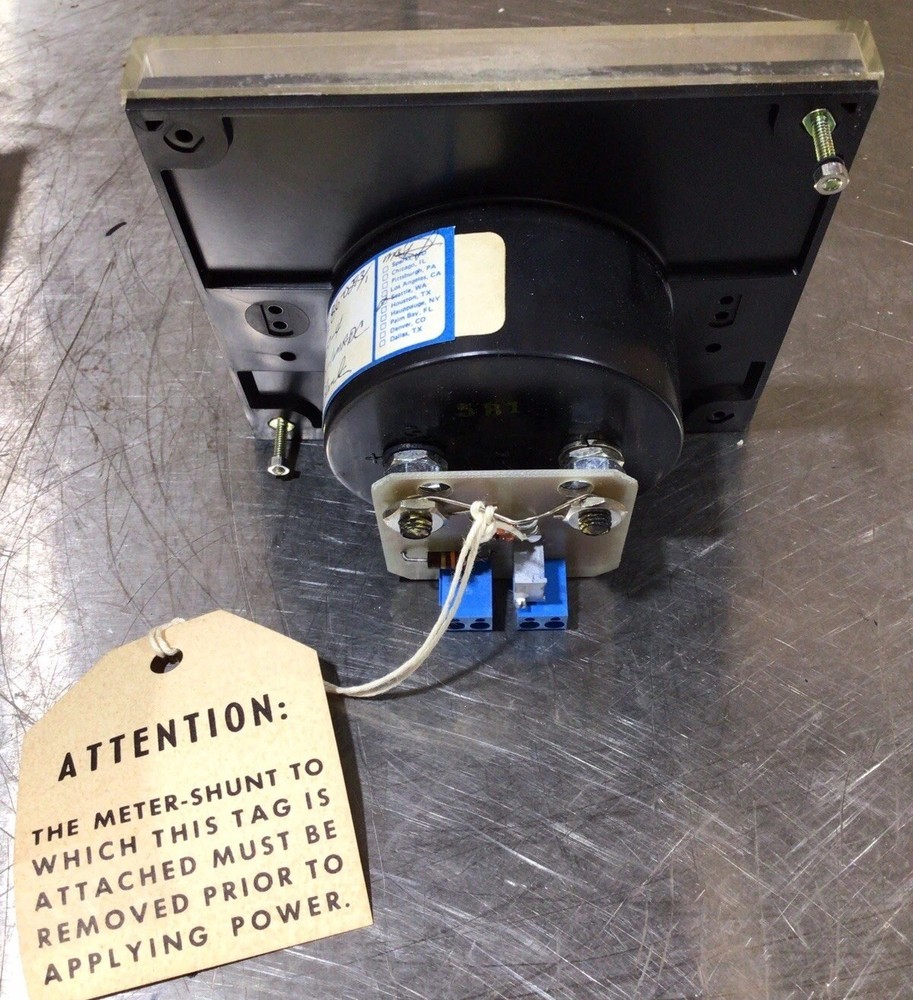 General Electric Model Panel Meter 86-0293 Nos Surplus